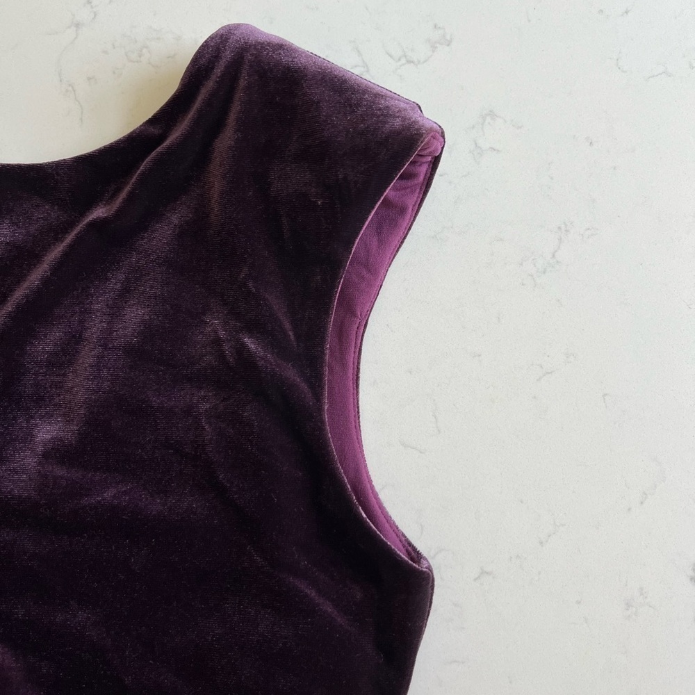 Drew Velour Ruched Dress - Picture 4 of 12